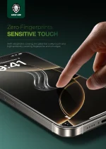 محافظ صفحه ALBERT AR برای IPHONE 16 PRO - CLEAR - برند گرین لاین Green lion - تصویر 7