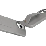 کیف سیلیکونی MORPHIX با دستگیره چرمی برای iPhone 16 PRO MAX- GRAY - برند لِوِلو Levelo - تصویر 12