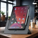 قاب جداشدنی همگرا برای IPAD PRO 11 اینچ 2024 - مشکی - برند لِوِلو Levelo - تصویر 8