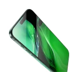 3D SILICONE PLUS EDGE GLASS با وضوح بالا برای iPhone 16 6.1 - CLEAR - برند گرین لاین Green lion - تصویر 4