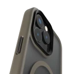 قاب ماتئو با دستگیره پایه پایین برای iPhone 16 PRO - ROSE GOLD TITANIU - برند لِوِلو Levelo - تصویر 8