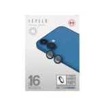 محافظ لنز DUO با شفافیت 99% برای IPHONE 16/16 PLUS - آبی - برند لِوِلو Levelo - تصویر 7