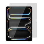 محافظ صفحه نمایش شیشه ای HD با سیلیکون بالا برای IPAD PRO 11 اینچ 2024 - برند لِوِلو Levelo - تصویر 3