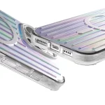 CASE MAGSAFE CABIN FOR IPHONE 16 PRO MAX - IRIDESCENT - برند لِوِلو Levelo - تصویر 10
