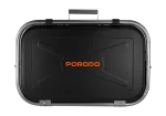 جعبه کباب پز تاشو BBQ LIFESTYLE با دسته و سه پایه - مشکی - برند پرودو Porodo - تصویر 8