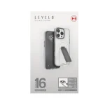 قاب دستگیره MAGSAFE MORPHIX برای آیفون 16 PRO MAX - خاکستری - برند لِوِلو Levelo - تصویر 18