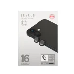 محافظ لنز DUO با شفافیت 99% برای آیفون 16/16 پلاس - مشکی - برند لِوِلو Levelo - تصویر 7