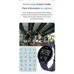 ساعت هوشمند GT-FIT - نقره ای - برند گرین لاین Green lion - تصویر 2