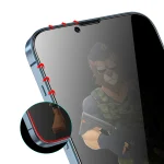 محافظ صفحه نمایش شیشه حریم خصوصی سه بعدی سبز برای آیفون 12 5.4 اینچی - مشکی - برند گرین لاین Green lion - تصویر 10