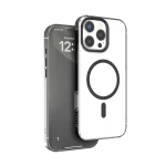 CLAIRE با قاب سپر آلومینیومی برای iPhone 16 PRO - مشکی - برند لِوِلو Levelo - تصویر 12