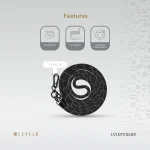 EVERLY PHONE CROSSBODY LANYARD - BLACK - برند لِوِلو Levelo - تصویر 11