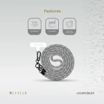 EVERLY PHONE CROSSBODY LANYARD - GRAY - برند لِوِلو Levelo - تصویر 8