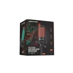 میکروفون خازنی حرفه ای RGB با پایه داخلی - مشکی - برند پرودو گیمینگ Porodo gaming - تصویر 9