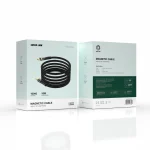 کابل مگنتی تایپ سی به لایتنینگ گرین لاین مدل GNMGNTC2LBK - تصویر 2