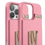 کیف چرمی SERENA برای iPhone 16 PRO MAX - PINK - برند لِوِلو Levelo - تصویر 18