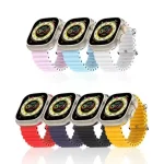 بند ساعت سیلیکونی FELEX FOR APPLE WATCH 49mm - قرمز - برند گرین لاین Green lion - تصویر 2