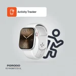 ساعت هوشمند MAGNIFICO 3 HD TFT با صفحه نقره ای و بند دوگانه (سیلیکون + - برند پرودو Porodo - تصویر 9