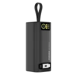 شارژر فوق سریع دو جهته 130 واتی 20000MAH با 100 سانتی متر قابل جمع شدن - برند پرودو Porodo