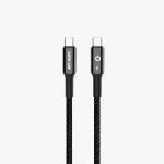 کابل بافته شده USB-C به USB-C 60W 1M - مشکی - برند گرین لاین Green lion - تصویر 2