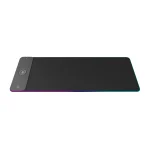 موس پد RGB با شارژر بی سیم 15 واتی - مشکی - برند پرودو گیمینگ Porodo gaming