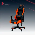 صندلی بازی PORODO - مشکی/نارنجی - برند پرودو گیمینگ Porodo gaming - تصویر 3