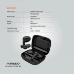 گیره گوش SOUNDTEC TWS - مشکی - برند پرودو Porodo - تصویر 15