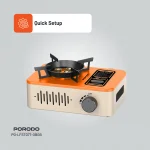 اجاق گاز مشعل قابل حمل LIFETSYLE 3200W - نارنجی/بژ - برند پرودو Porodo - تصویر 15