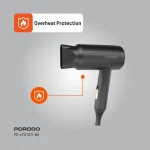 سشوار تاشو 1200 وات پرودو مدل PD-LFST071 - تصویر 3