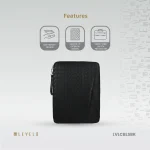 آستین لپ تاپ CRISTALLO BOOKTYPE - مشکی - برند لِوِلو Levelo - تصویر 9