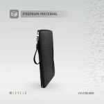 آستین لپ تاپ CRISTALLO BOOKTYPE - مشکی - برند لِوِلو Levelo - تصویر 15