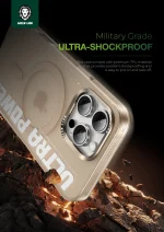 ULTRA MAGSAFE FOR IP16PRO - BEIGE - برند گرین لاین Green lion - تصویر 6