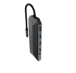 9 IN1 USB-C HUB 4K GAMERS EDITION PD 100W- BLACK - برند پرودو گیمینگ Porodo gaming - تصویر 14