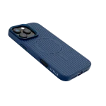 کیف سیلیکونی LIVIA TPU برای iPhone 16 PRO - BLUE - برند لِوِلو Levelo - تصویر 5