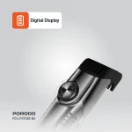 دستگاه خلاء شارژی دوگانه ضد آب LIFETSYLE 1400MAH - خاکستری و BLAC - برند پرودو Porodo - تصویر 6