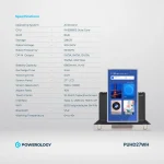 تبلت UHD ANDROID 27 اینچی قابل حمل در فضای باز - سفید - برند پاورولوژی Powerology - تصویر 15
