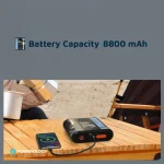 جامپ استارتر و کمپرسور باد 8800 میلی آمپری پاورولوژی مدل PPBCHA47 - تصویر 6