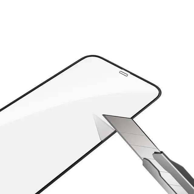 محافظ صفحه نمایش شیشه ای HD سیلیکونی سه بعدی سبز برای iPhone 12 PRO MAX 6.7 اینچی - برند گرین لاین Green lion محافظ صفحه نمایش شیشه ای HD سیلیکونی سه بعدی سبز برای iPhone 12 PRO MAX 6.7 اینچی - برند گرین لاین Green lion - تصویر 1