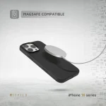 قاب سیلیکونی مایع IRIS MAGSAFE برای آیفون 16 پرو - مشکی - برند لِوِلو Levelo - تصویر 18
