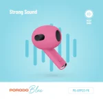BLUE AIRPODS 3- PINK - برند پرودو Porodo
