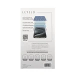 محافظ صفحه نمایش 2.5D SILK PRINT SILICONE EDGE HD برای IPHONE 16 PRO - CL - برند لِوِلو Levelo - تصویر 10