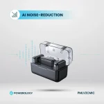 میکروفون یقه ای بی سیم پاورولوژی مدل PMLV2CMIC - تصویر 3