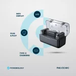 میکروفون یقه ای بی سیم پاورولوژی مدل PMLV2CMIC - تصویر 5
