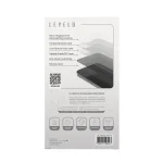محافظ صفحه نمایش 2.5D SILK PRINT SILICONE EDGE PRIVACY SCREEN FOR IPHONE 16 PRO - برند لِوِلو Levelo - تصویر 10