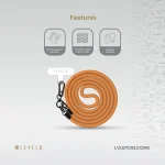 EVERLY PHONE CROSSBODY LANYARD - هویج نارنجی - برند لِوِلو Levelo - تصویر 9
