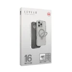 VERONA CASE برای iPhone 16 PRO MAX - CLEAR - برند لِوِلو Levelo - تصویر 3