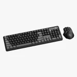 صفحه کلید 2.4G و BT با ماوس DPI 1600 - GREY/B - برند پرودو گیمینگ Porodo gaming - تصویر 2