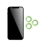 حلقه لنز دوربین درخشان GREEN NIGHT GLOW برای IPHONE 12 / 12 PRO (6.1 اینچ) - سبز - برند گرین لاین Green lion - تصویر 5