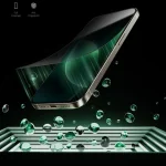9H STEVE PRIVACY FULL GLASS Screen Protector for iPhone 16 PROMAX - BLACK - برند گرین لاین Green lion - تصویر 14