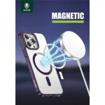 CASE MAGNETIC PRO MAX ضد ضربه برای iPhone 14 PRO MAX (6.7 اینچ) - بنفش - برند گرین لاین Green lion - تصویر 4