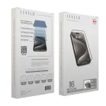 چسب رزین سه بعدی محافظ صفحه نمایش شیشه ای HD با سیلیکون بالا برای آیفون - برند لِوِلو Levelo - تصویر 4